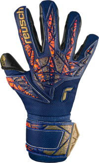 Reusch Attrakt Gold X Junior 5472955 4411 blue orange front